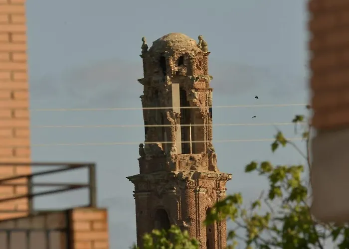 Al Sol De Ruinas- Piscina Privada Vakantiehuis Belchite